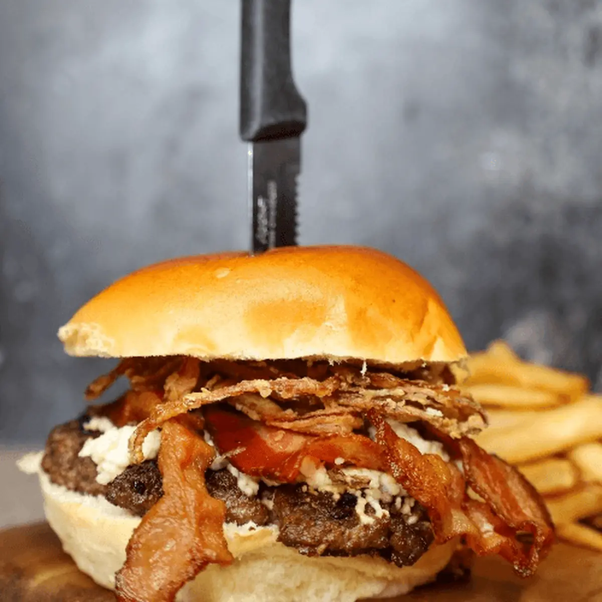 Bacon Jam Smash Burger