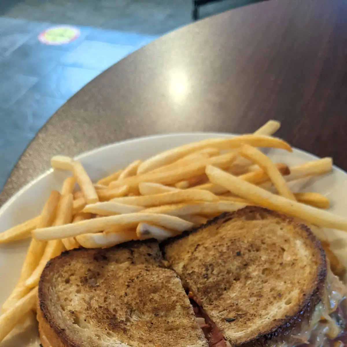 Roast Beef Sourdough Melt w FF
