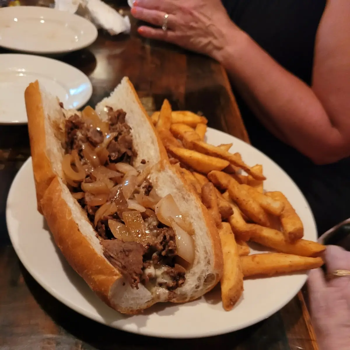 Short Rib Philly Sandwich