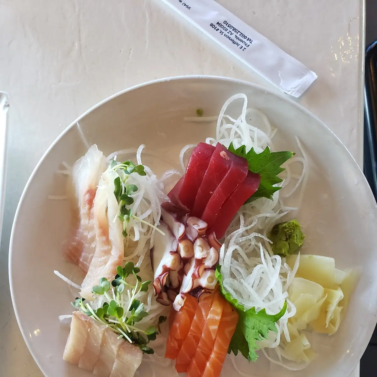Assorted Sashimi Platter