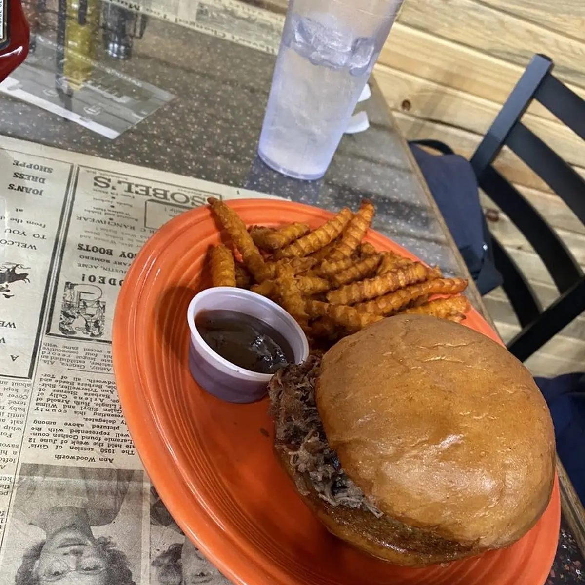 Broncho BBQ Cheddar Burger