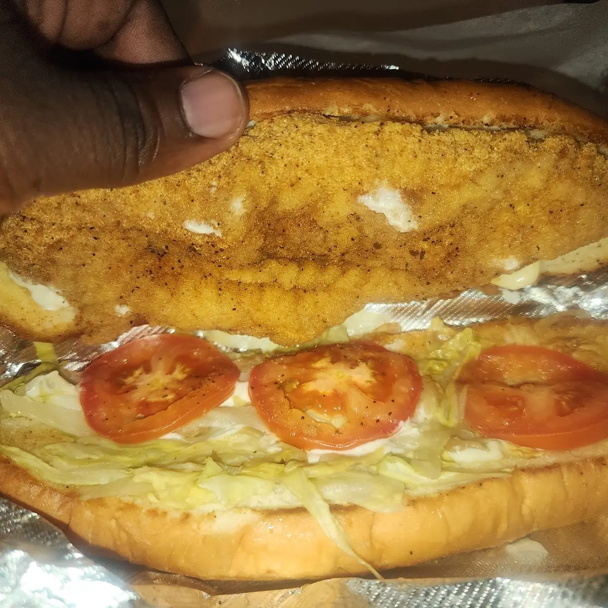 Fried Fish Poboy