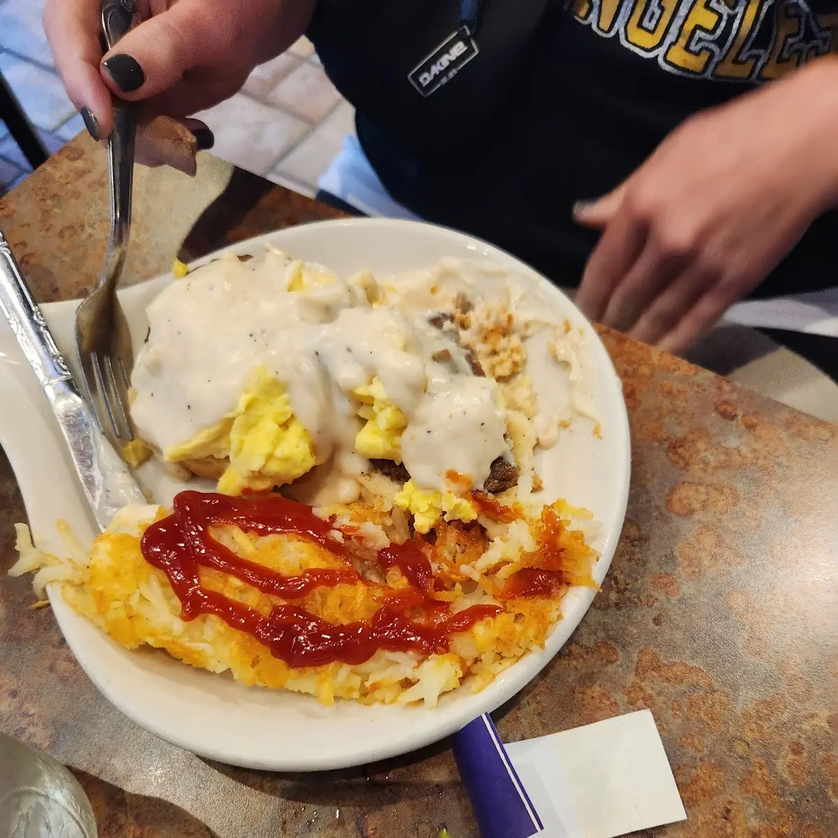 Chicken Fried Steak and Eggs