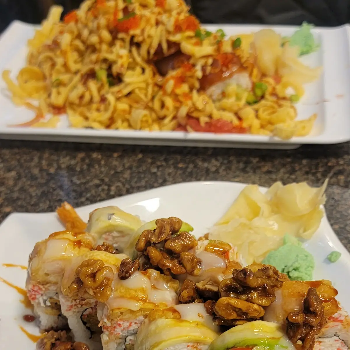 Walnut Shrimp Tempura Roll