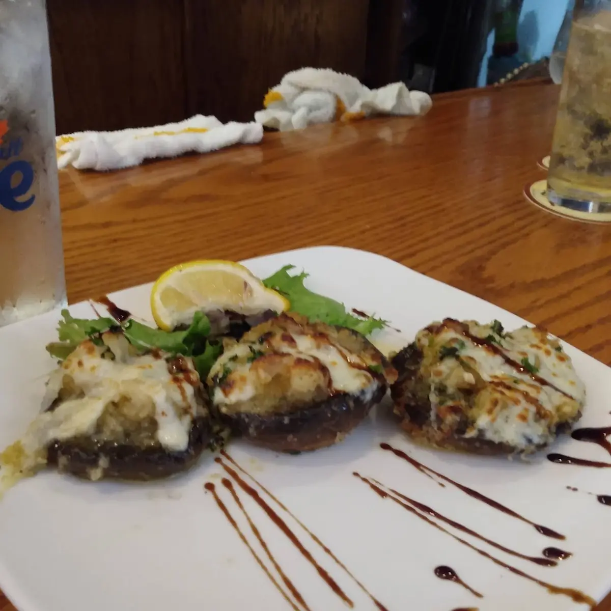 Seafood Stuffed Mushrooms