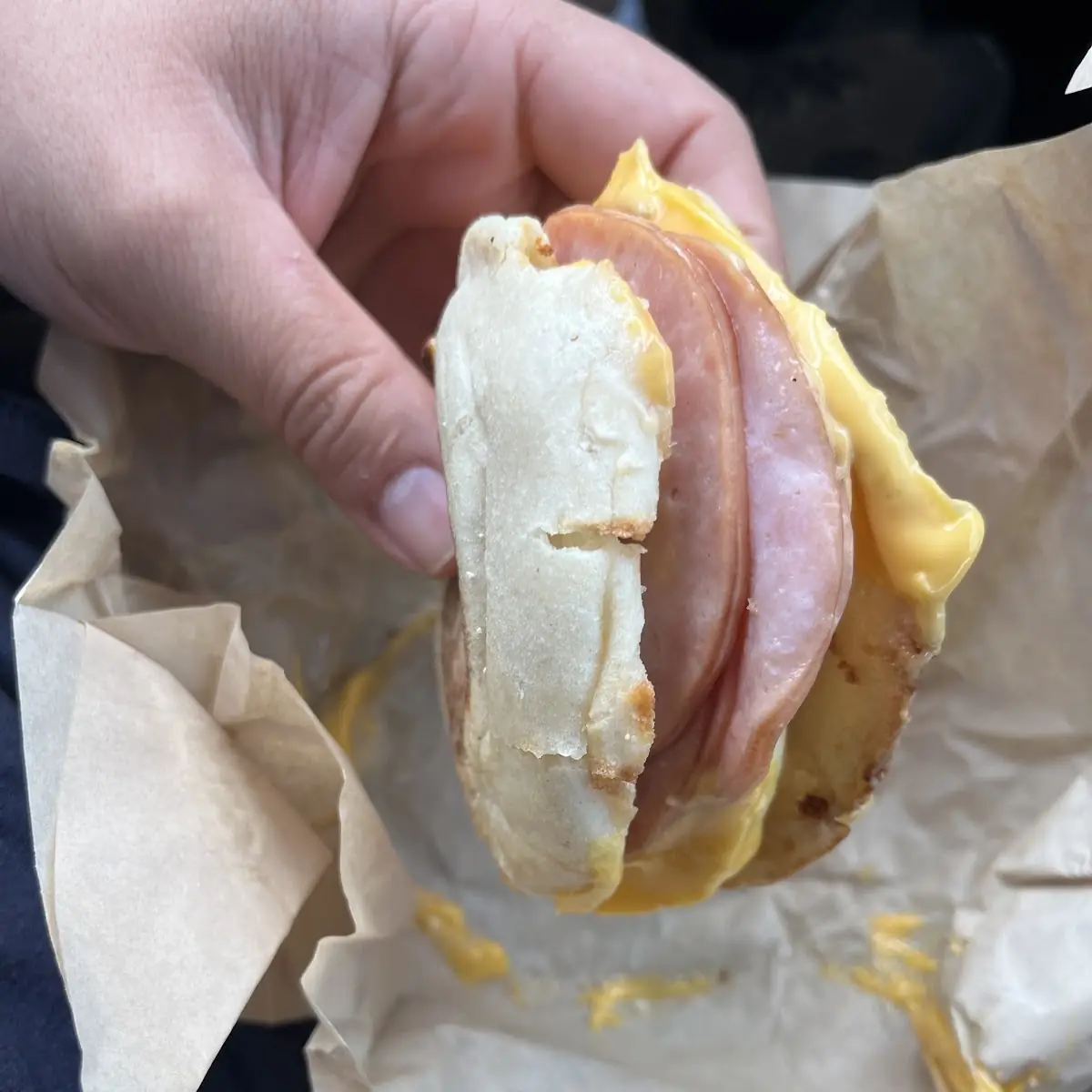 Breakfast Sandwich with English Muffin
