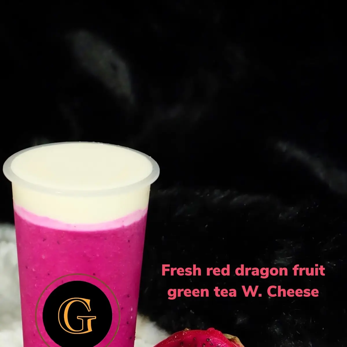 Dragon Fruit Milk Tea