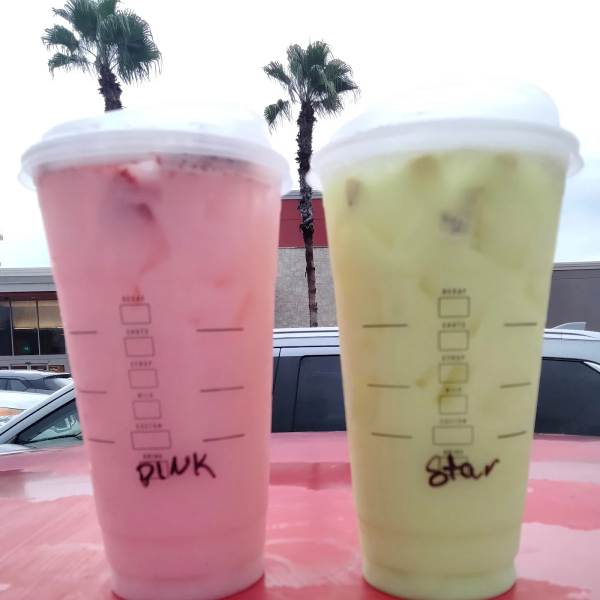 Pink Drink & Star Drink