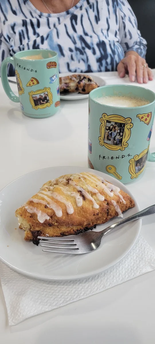 White Chocolate Raspberry Scone