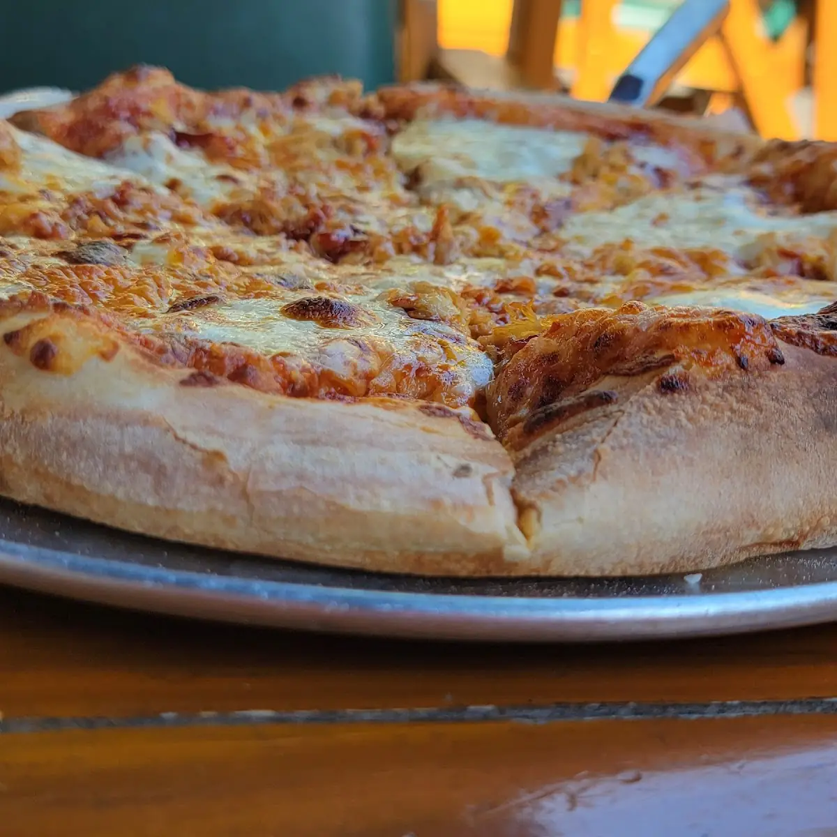 Buffalo Chicken Cheesesteak Pizza