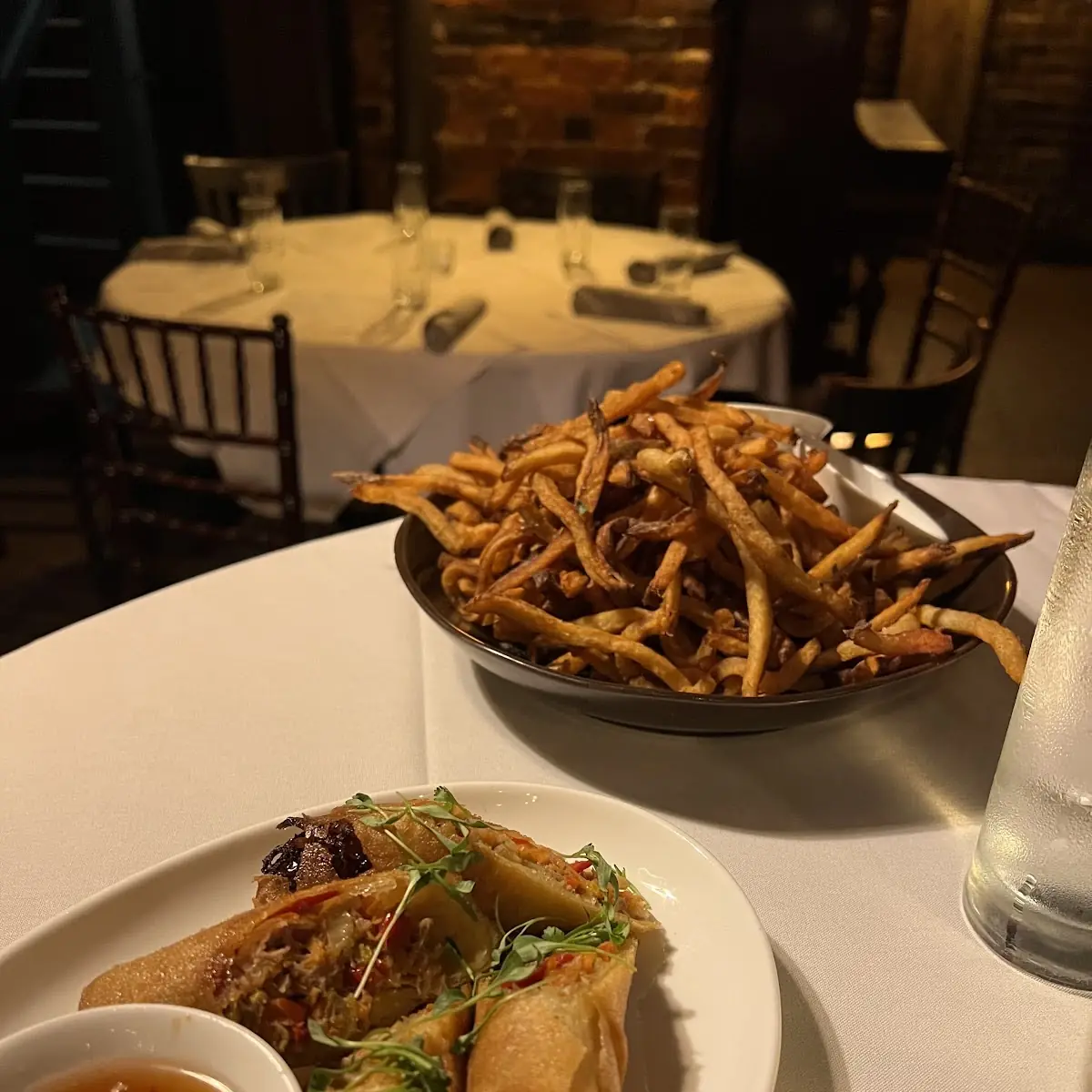 Duck Confit Spring Rolls