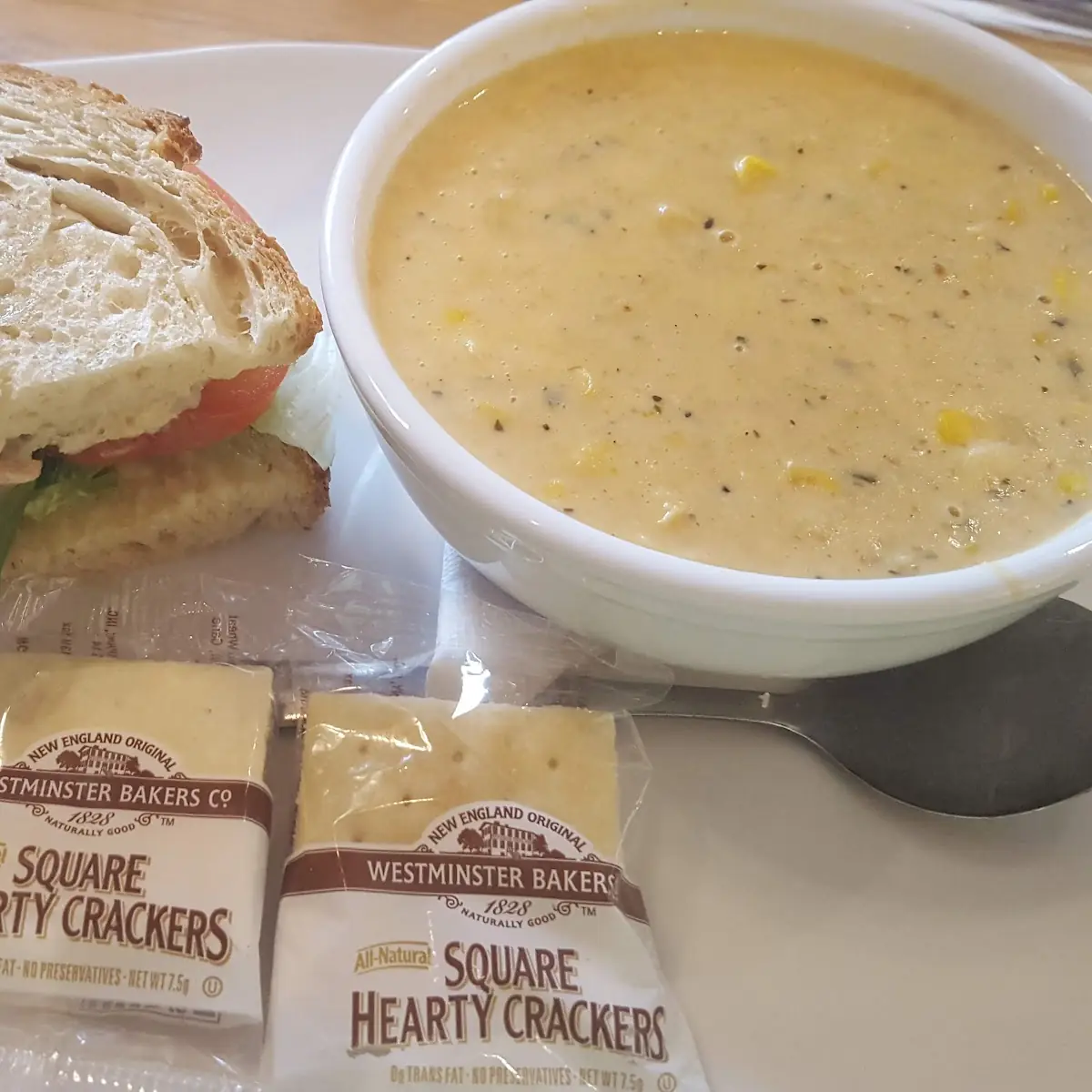 Kickin' Crab & Corn Chowder
