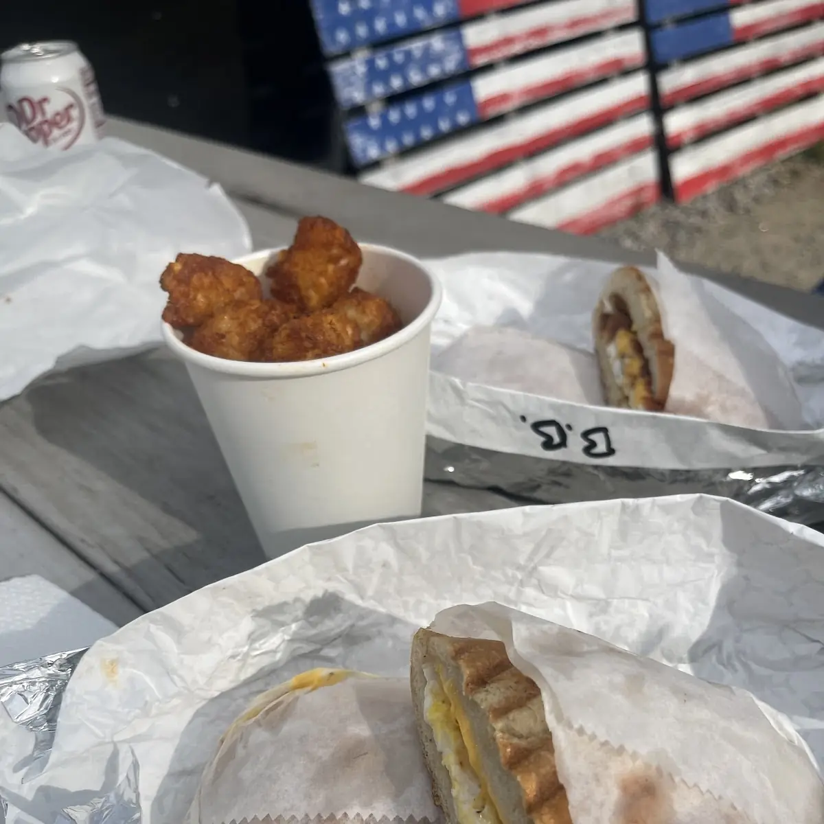 Sausage Egg Panini