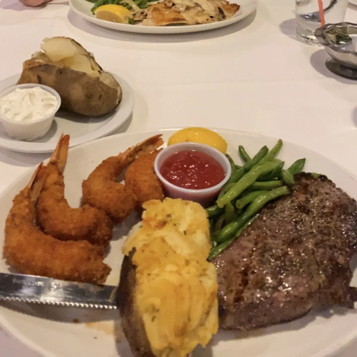 Broiled New York Strip Steak Lunch