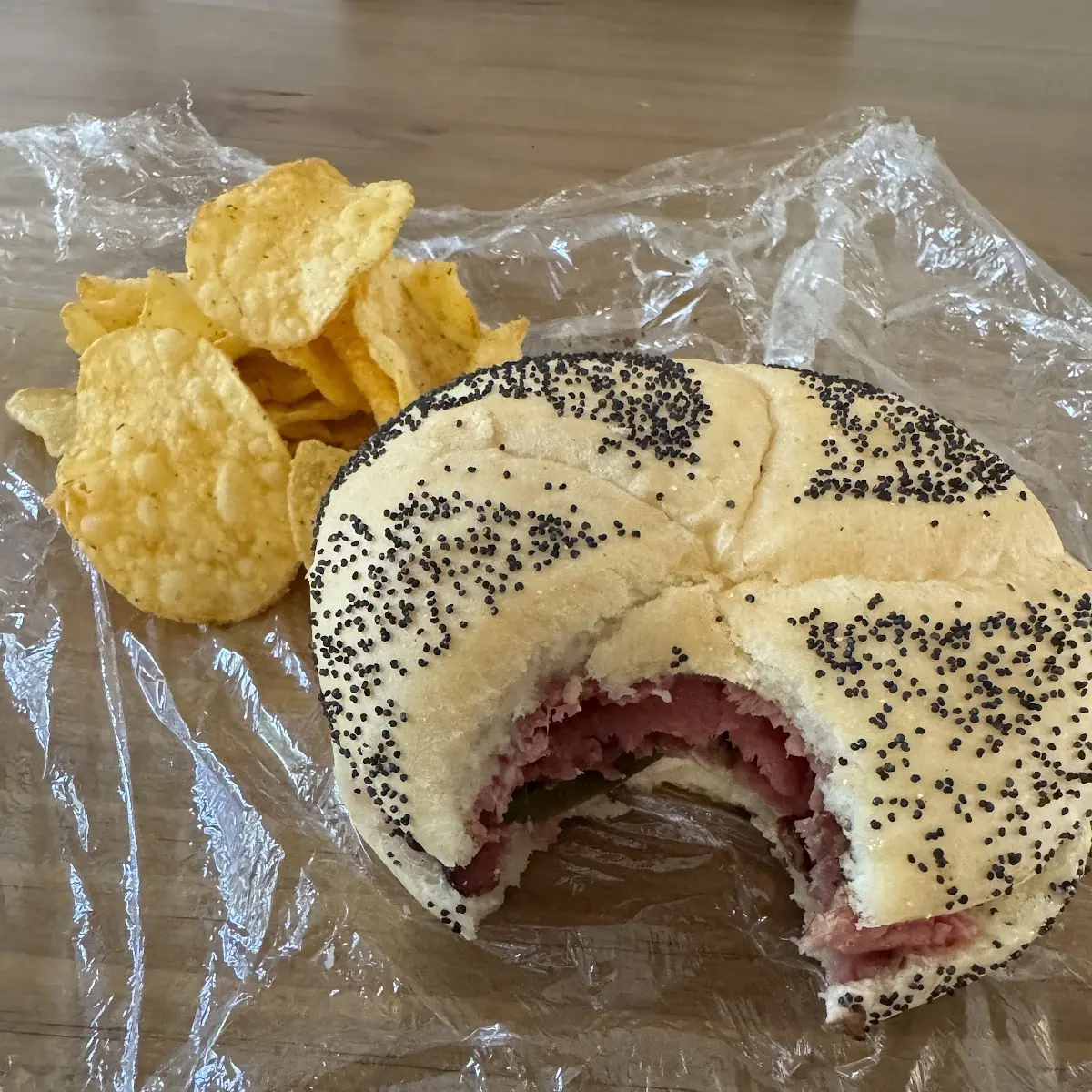 Roast Beef on a Roll