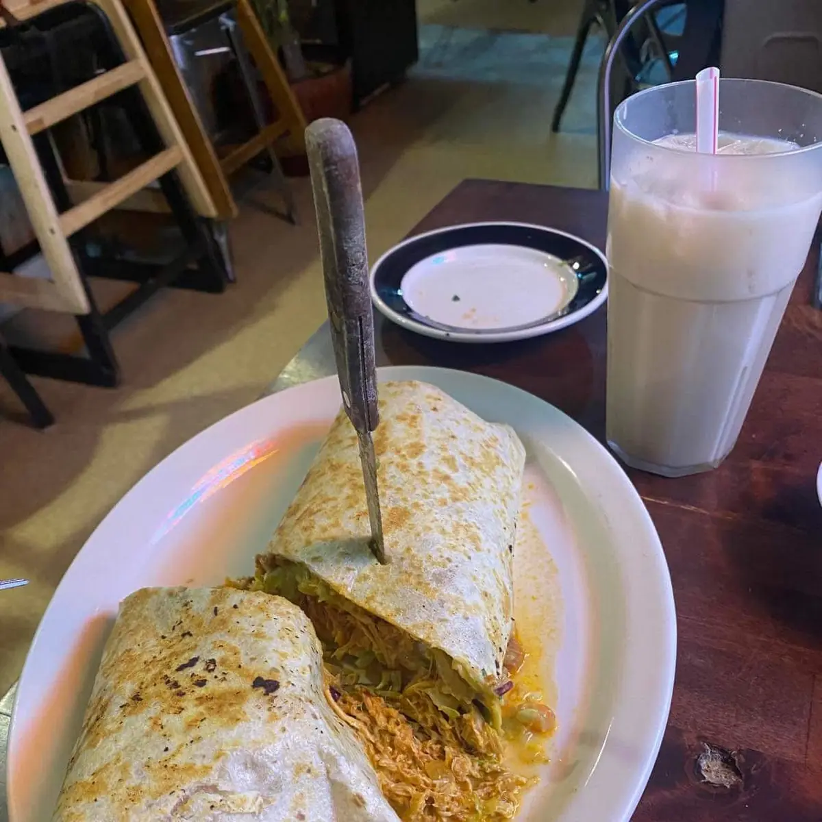 Spicy Chicken Burrito