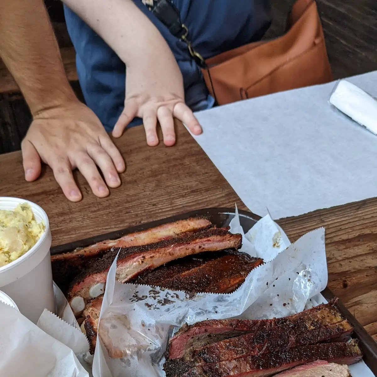 Brisket and Pork Ribs