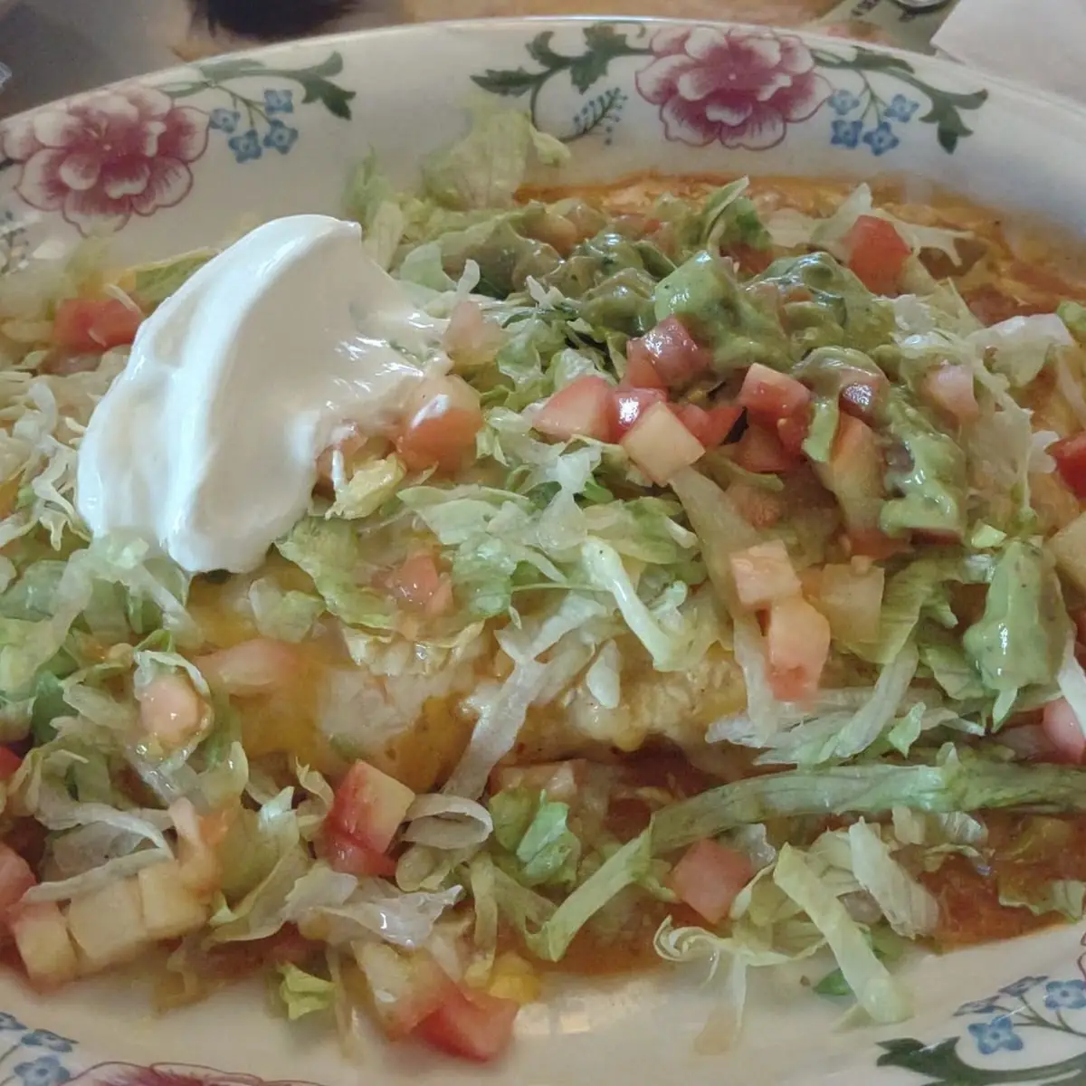 13. Beef Burrito & Chile Relleno