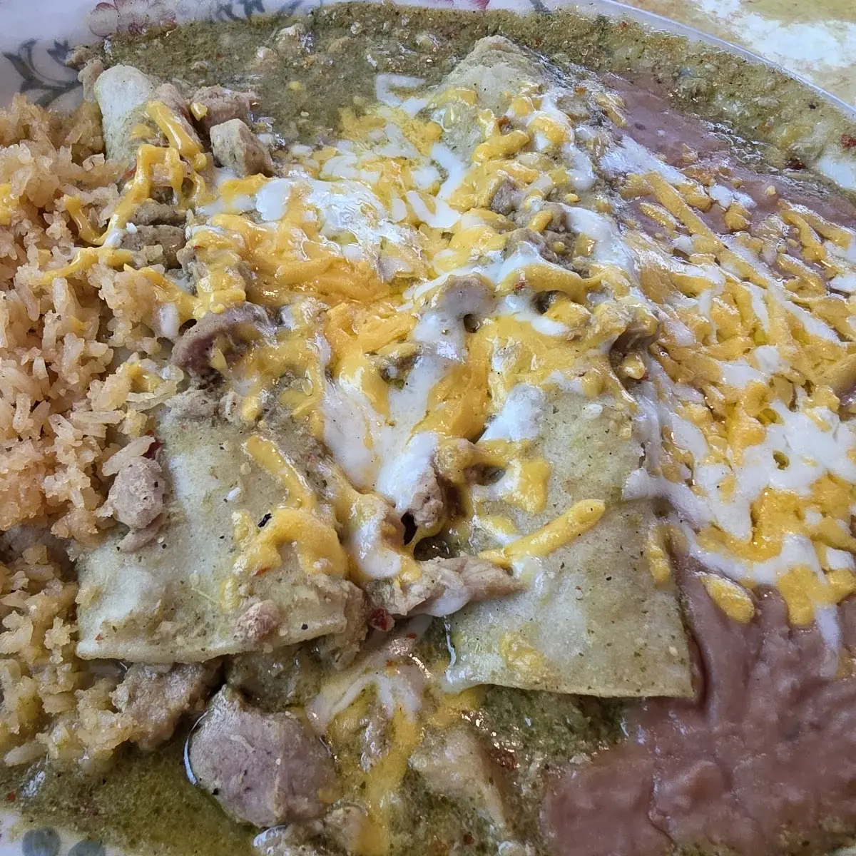 #9 Chile Relleno & Tamale or Enchilada