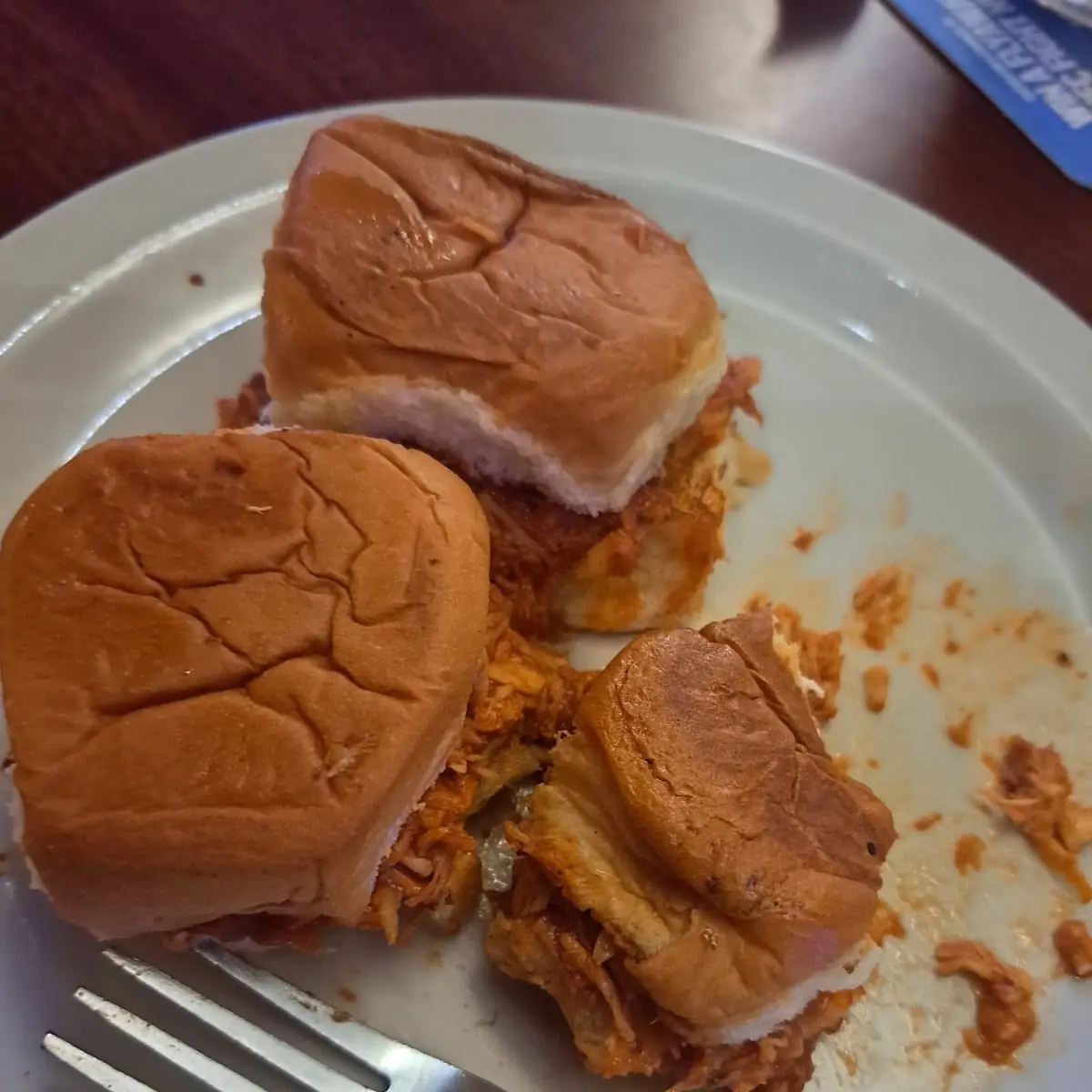 BBQ Chicken Sliders