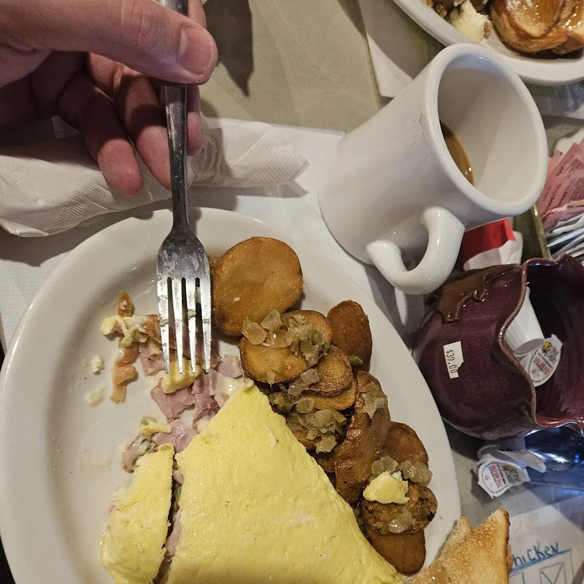 Ham and Cheese Omelette