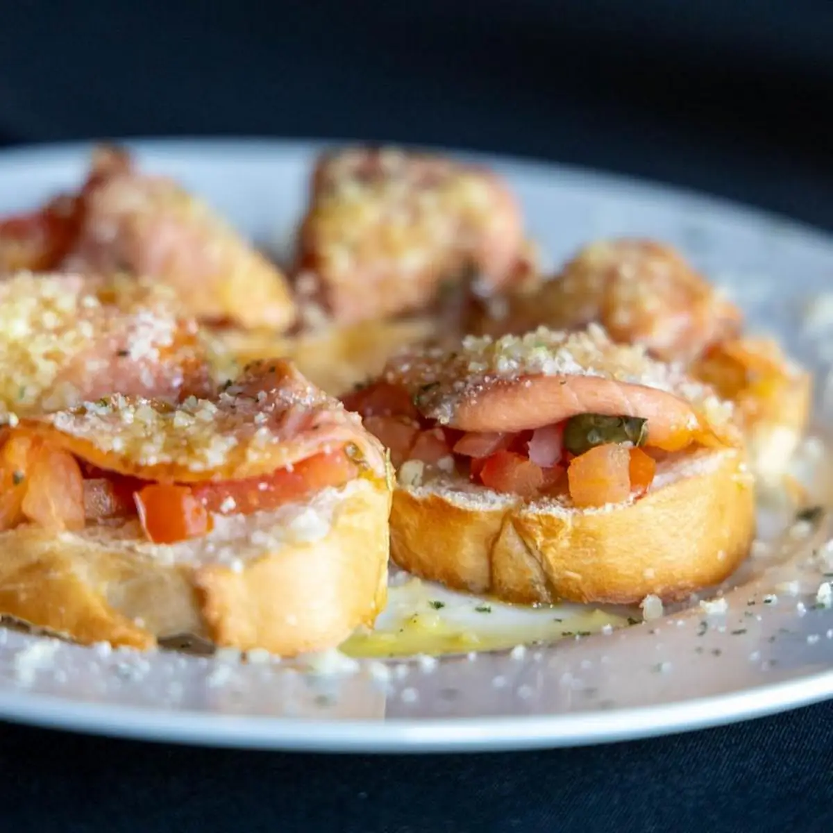 Smoked Salmon Bruschetta