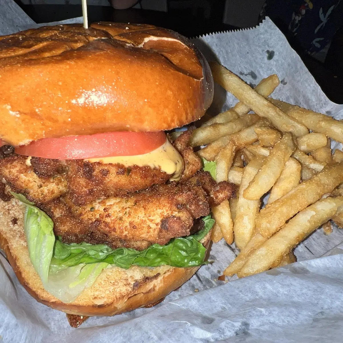 Crispy Chicken Burger