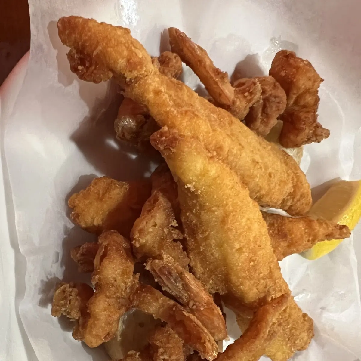 Fish and Shrimp Platter