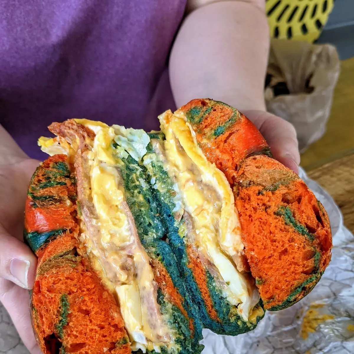 Pork Roll Egg & Cheese Sandwich