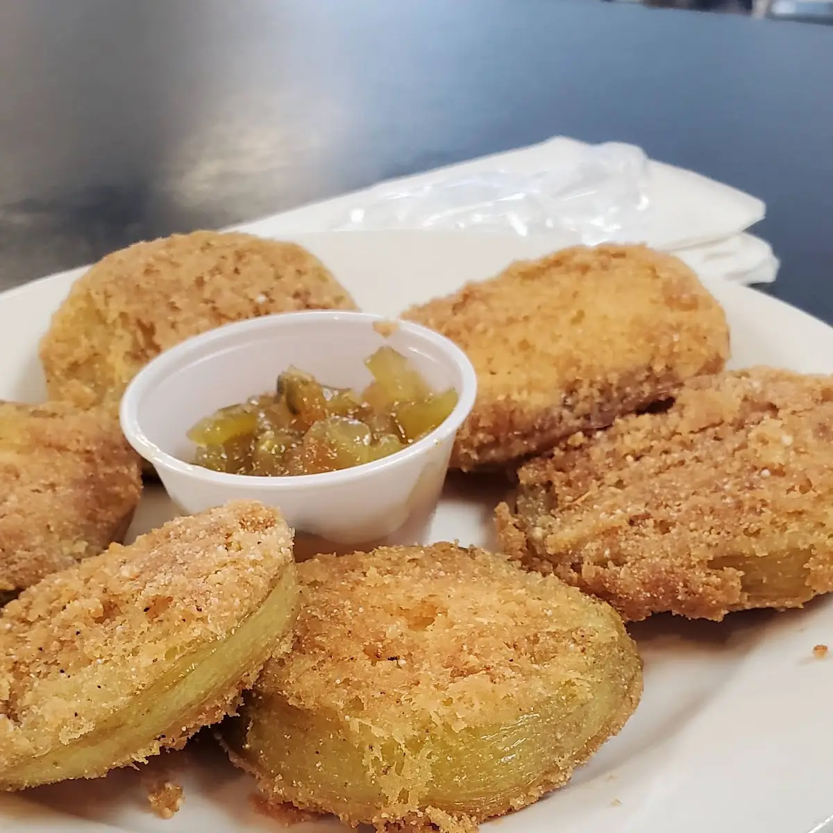 Nanny Mary's Fried Green Tomatoes