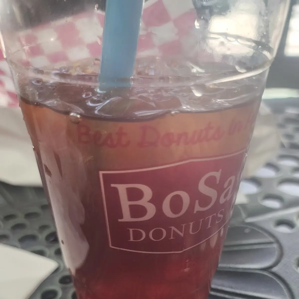 Passion Fruit Tea with Cherry Boba