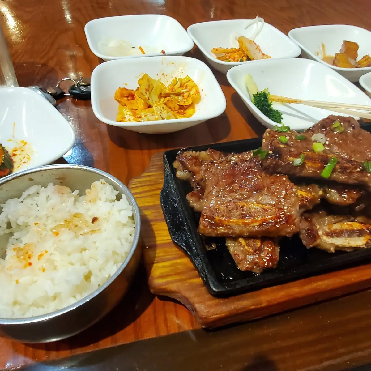 H. Teriyaki Rib Eye Plate