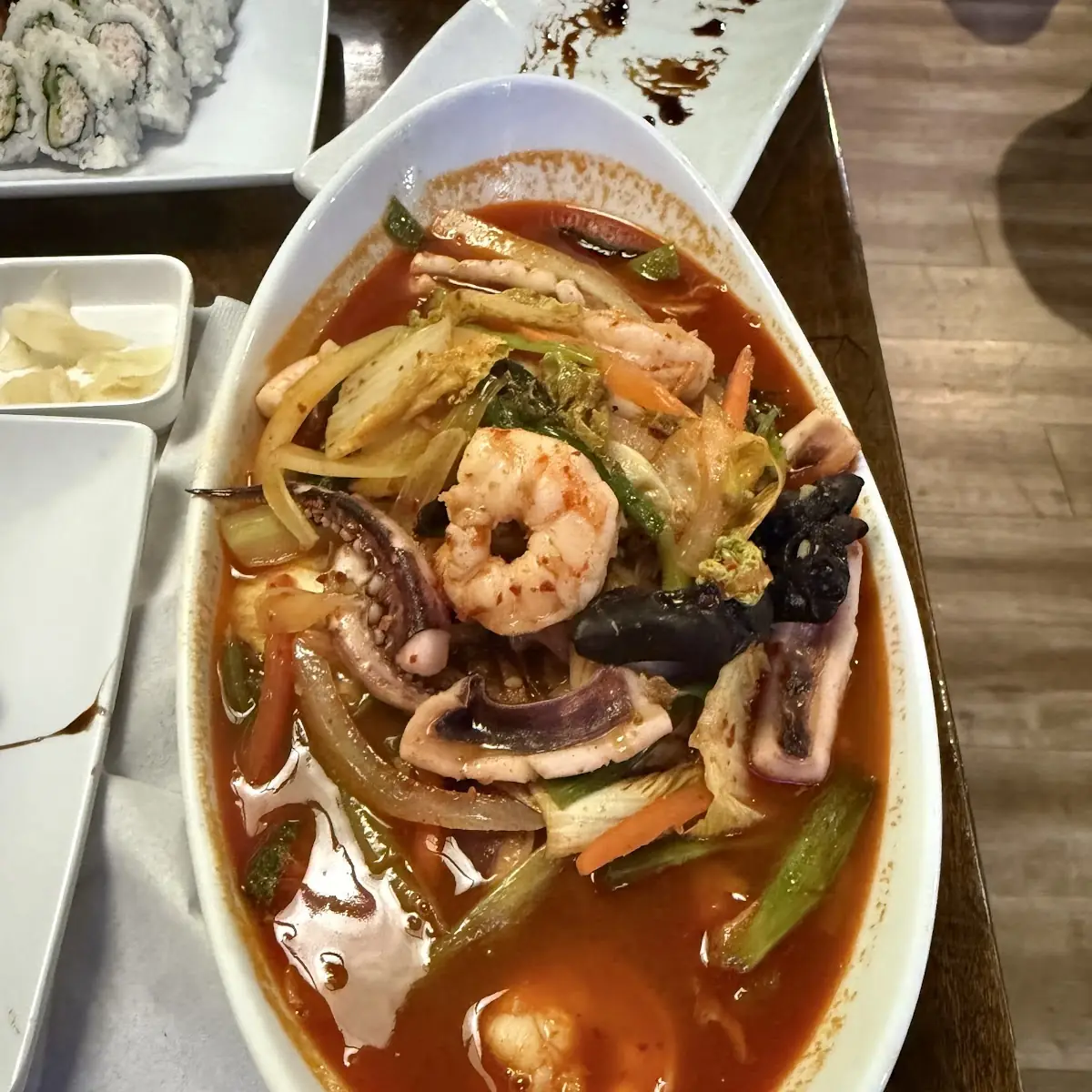 Spicy Seafood Noodle Soup