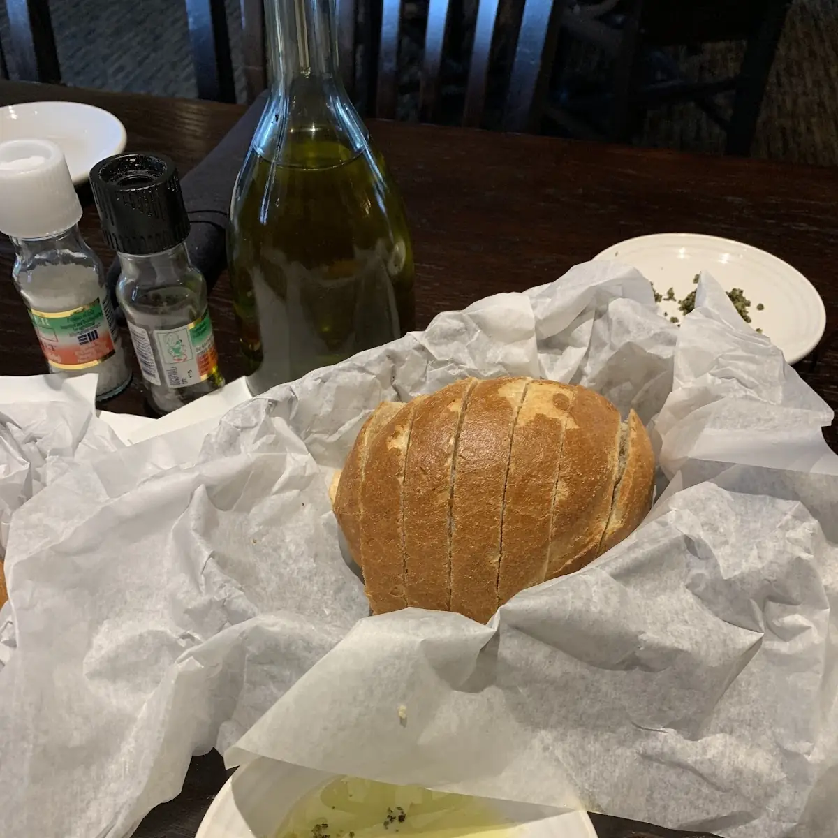 New Bread and Dipping Sauce Trio