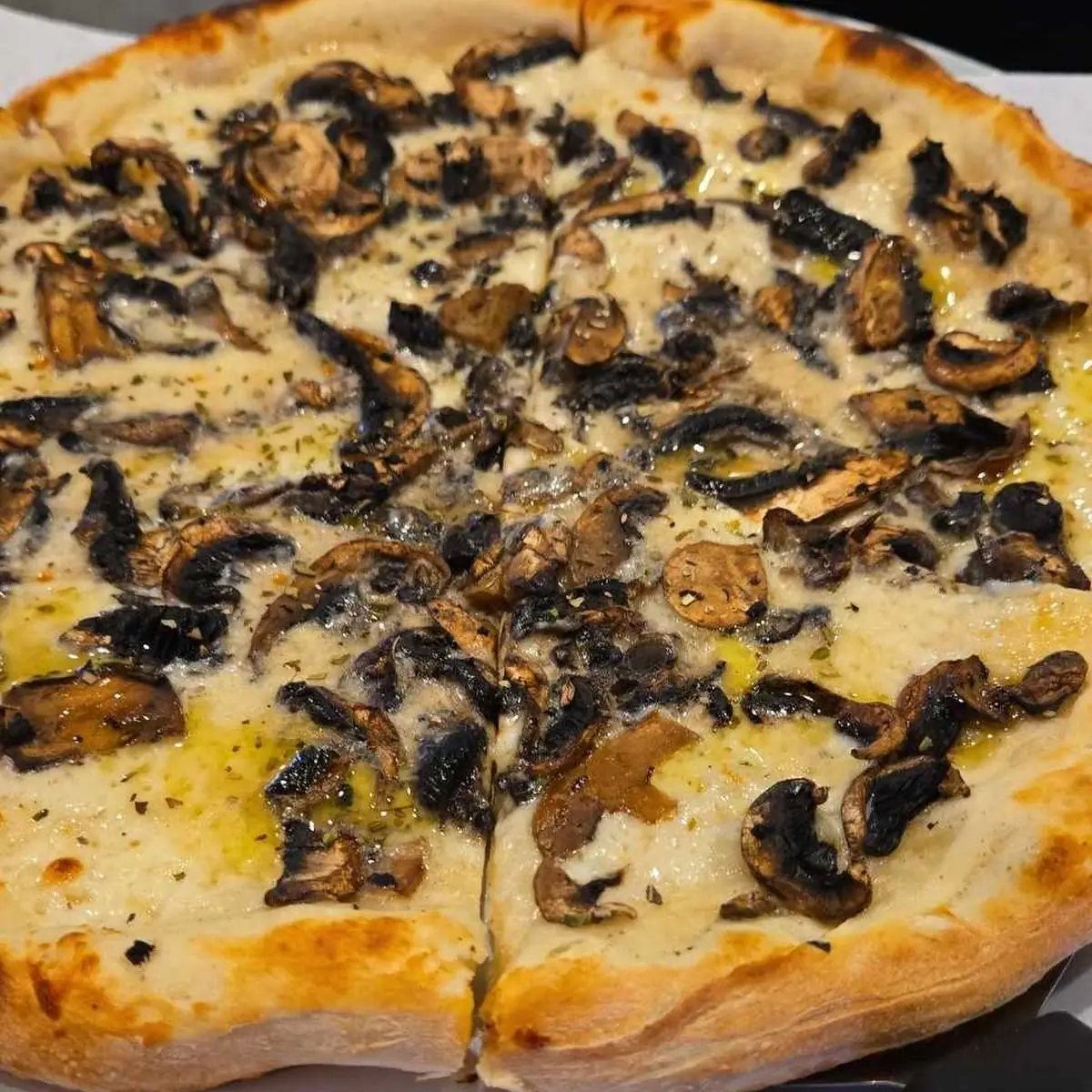 Mushroom Pizza