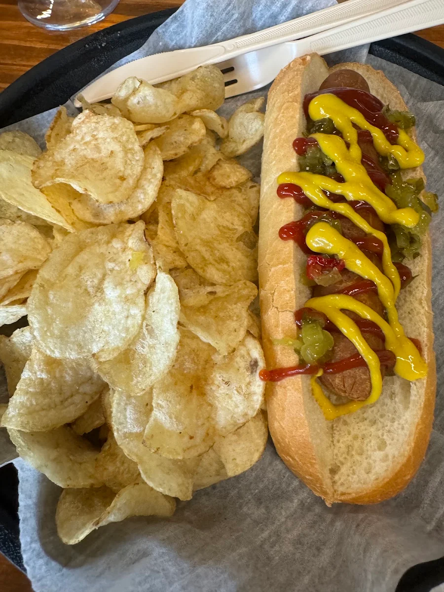 Vegan Hot Dog