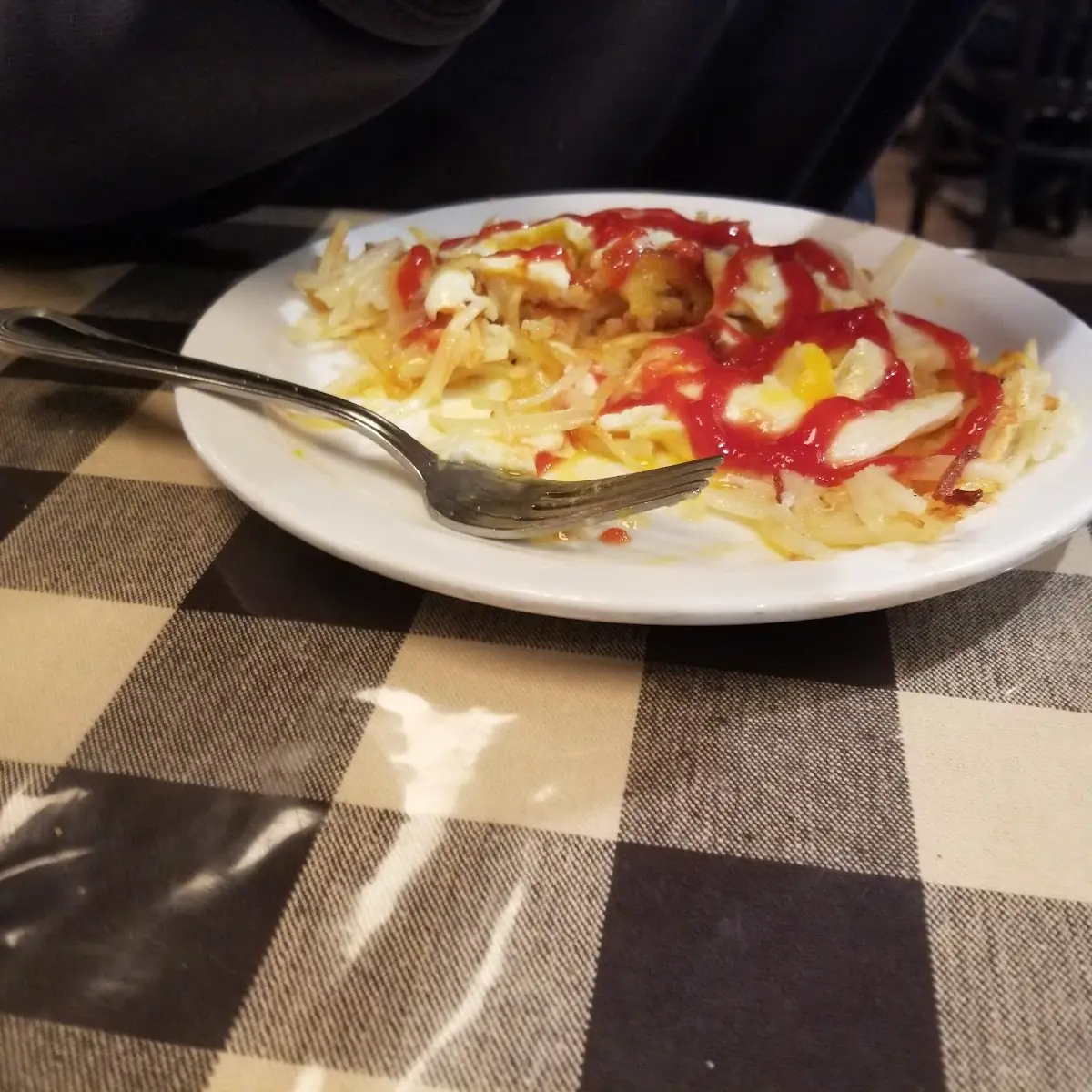 Hash Browns and Eggs