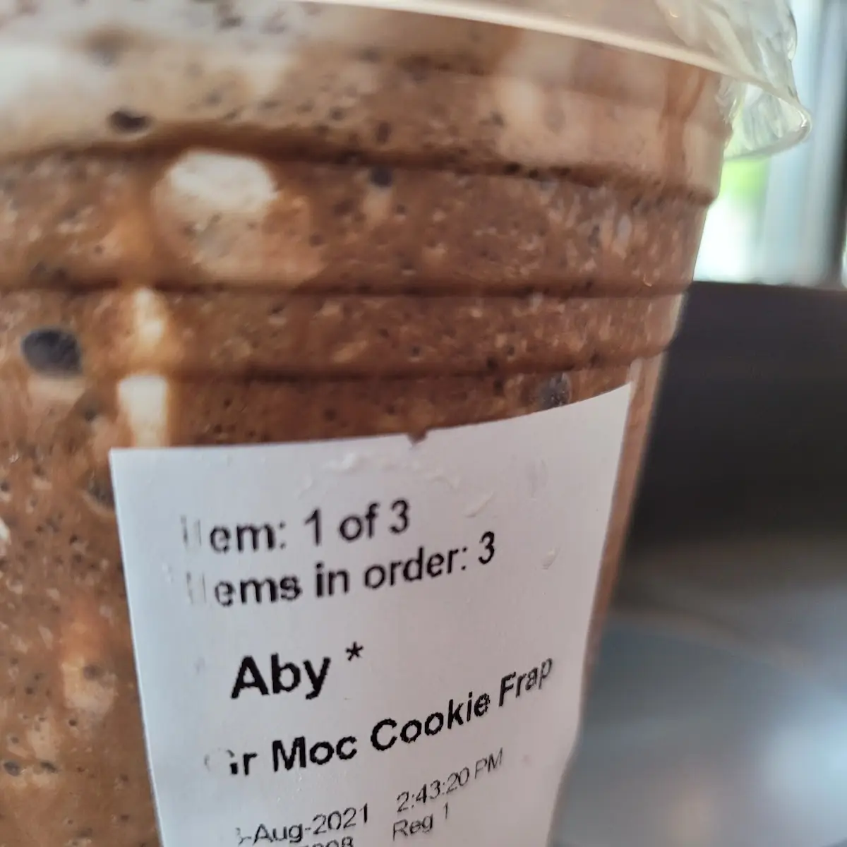 Mocha Cookie Crumble Frappuccino Blended Beverage