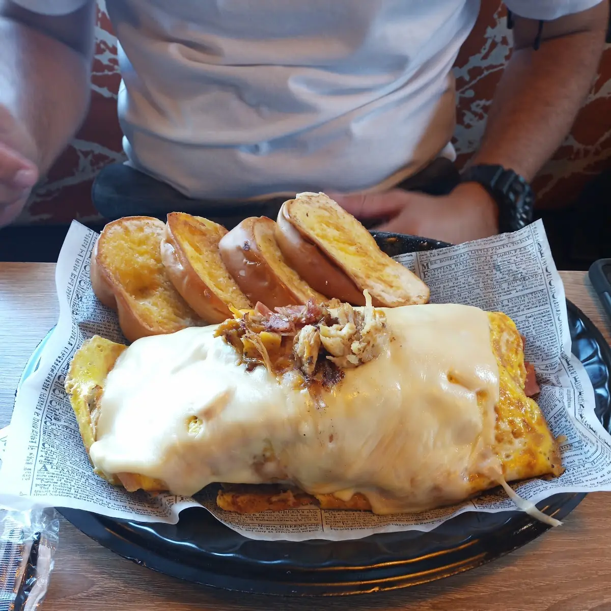 Omelette De Pavo