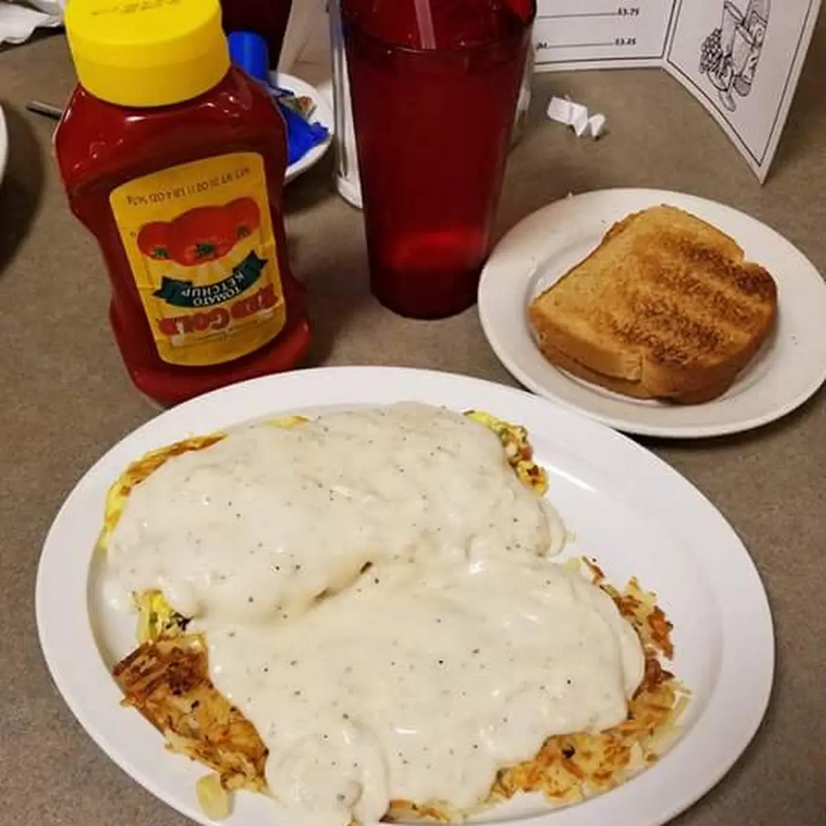 Country Fried Steak & Eggs