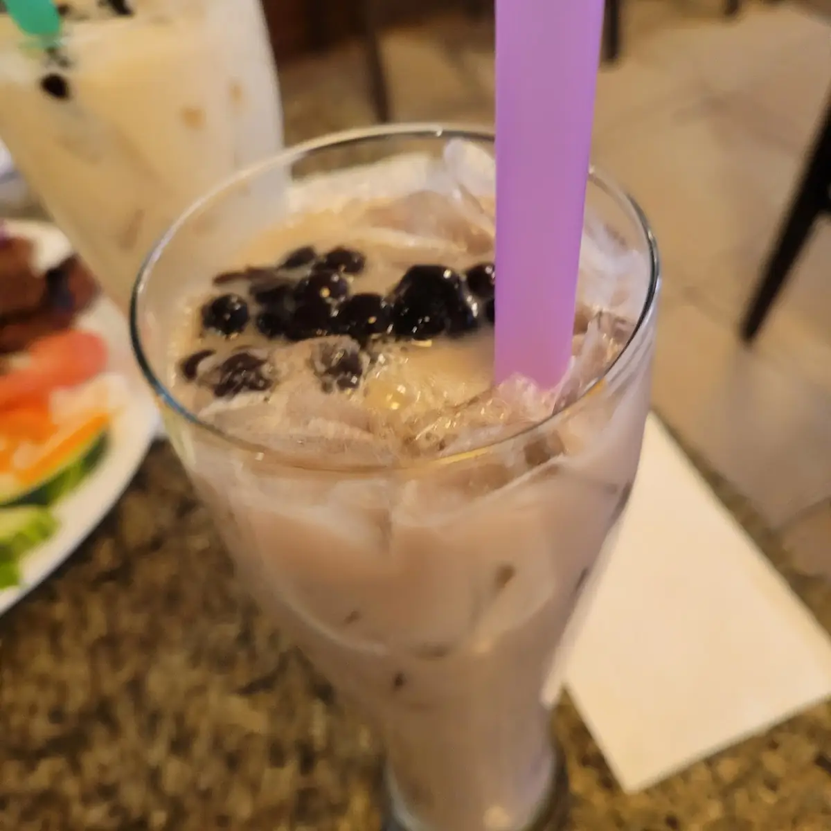 Passion Fruit Boba Tea