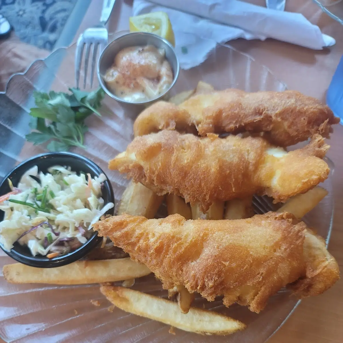 Halibut Fish and Chips