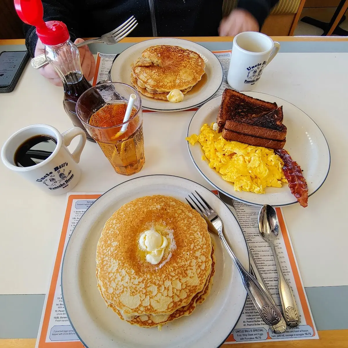 Tender Buttermilk Pancakes