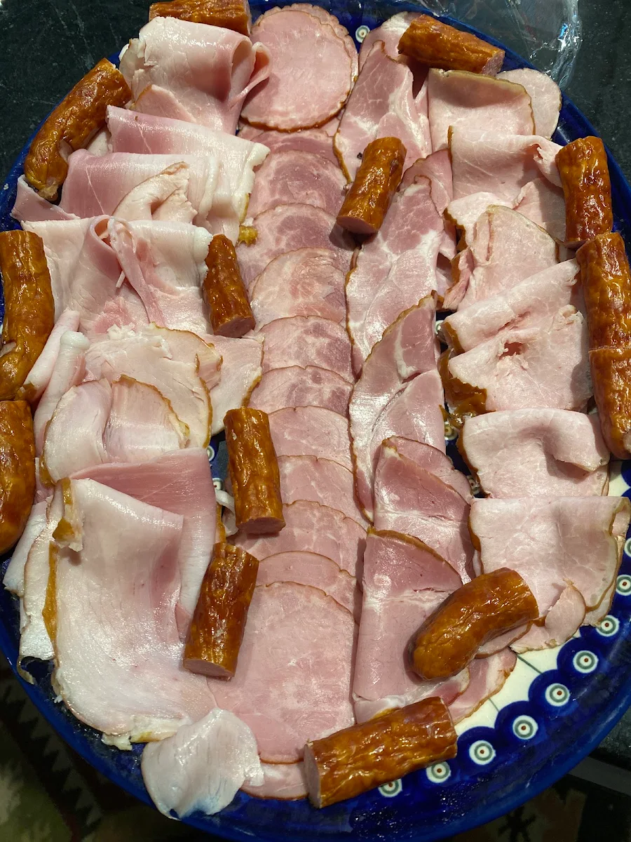 Cold Cuts and Cheeses Party Platter