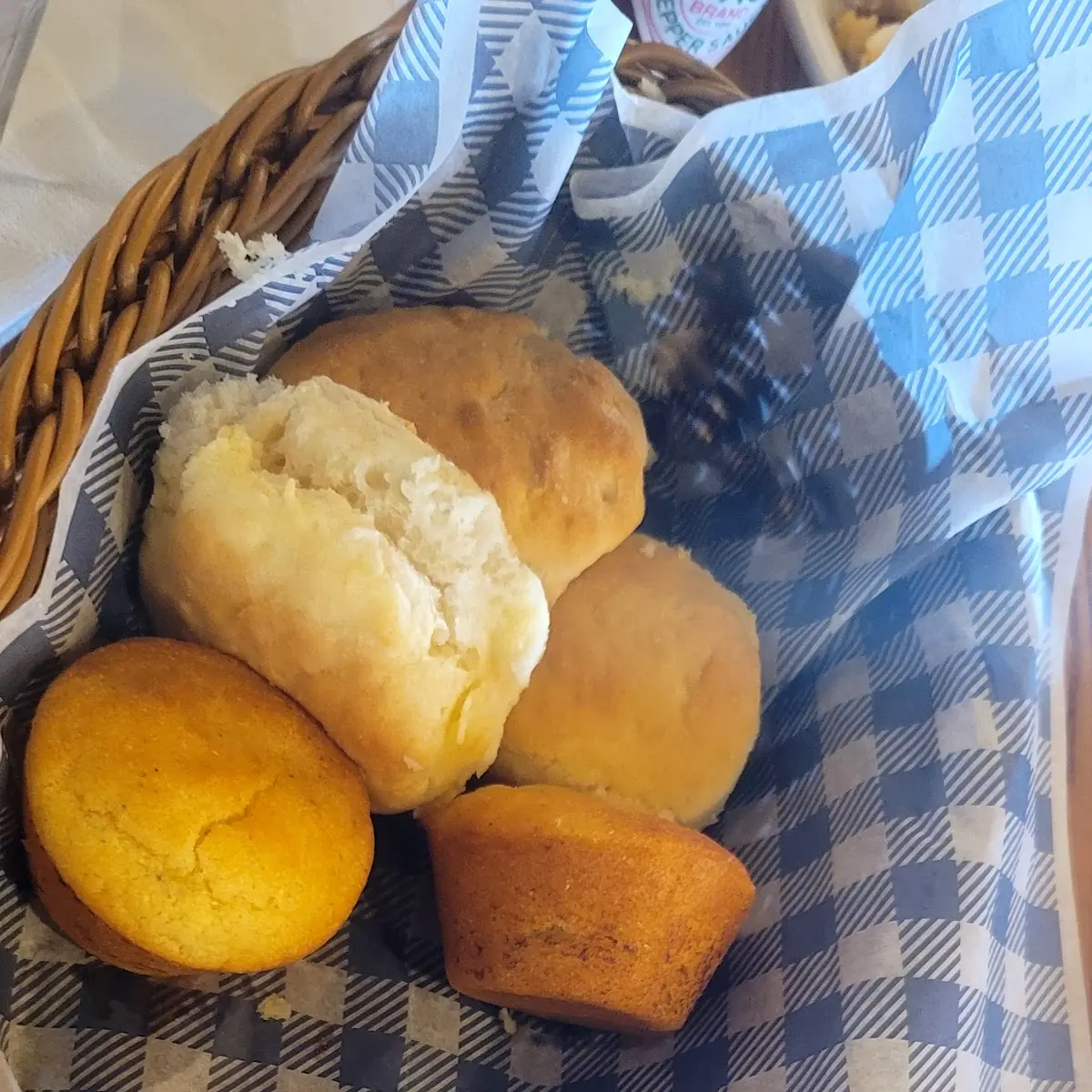 Biscuits and Corn Muffins