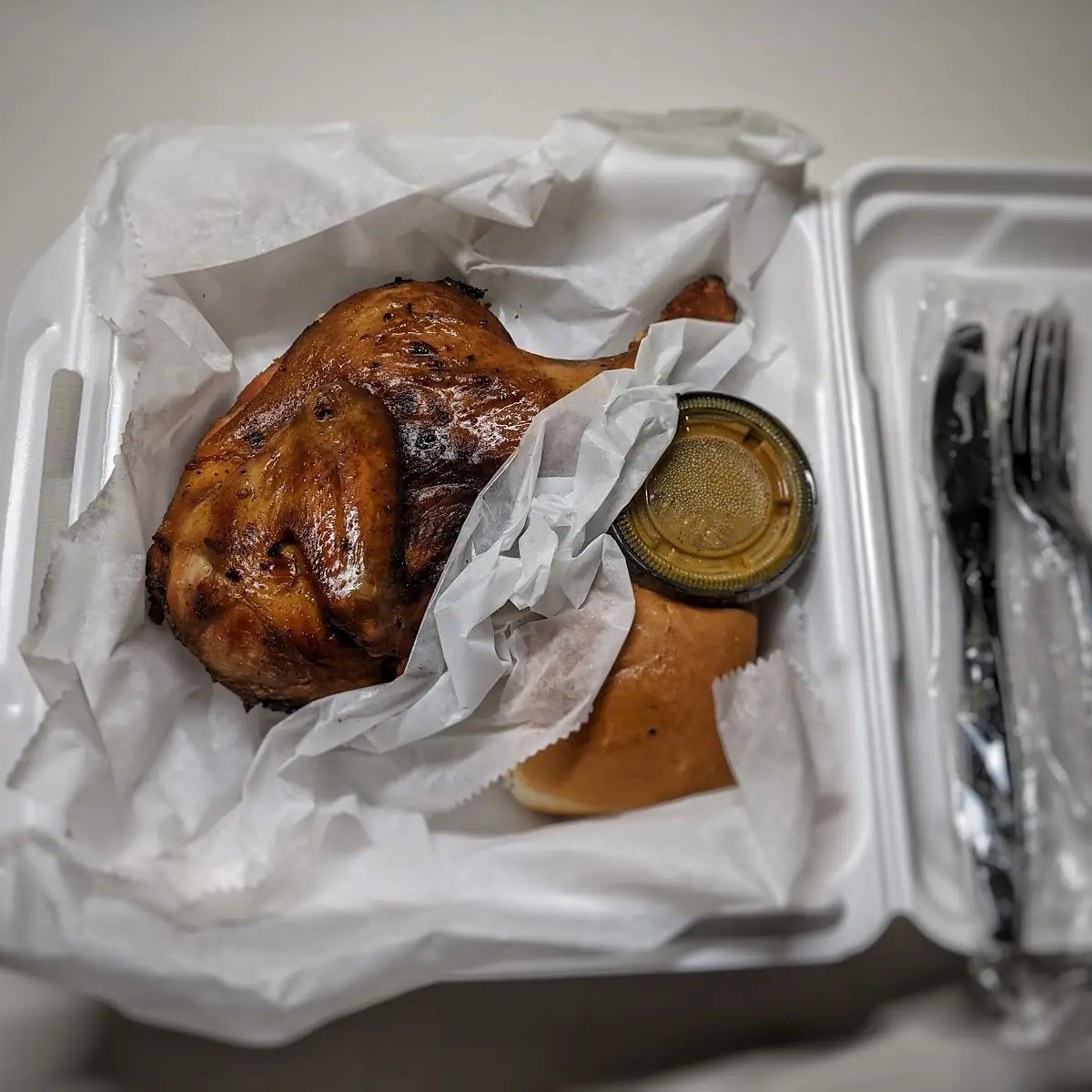 Half of BBQ Chicken