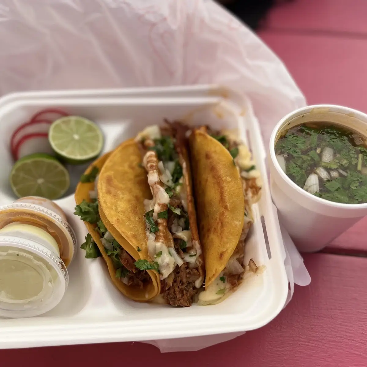 Golden Beef Birria Tacos