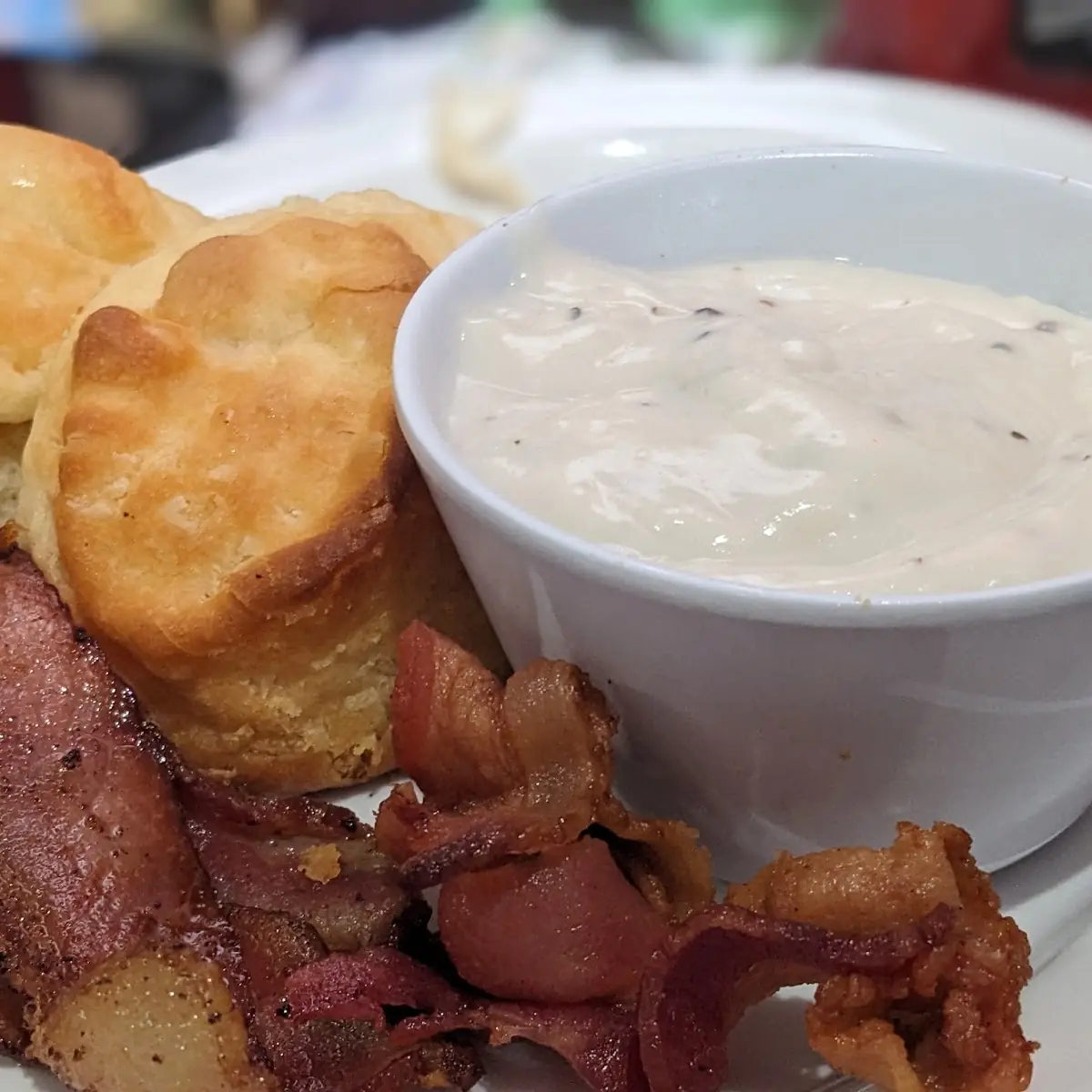 Biscuits & Gravy 3 Bacon