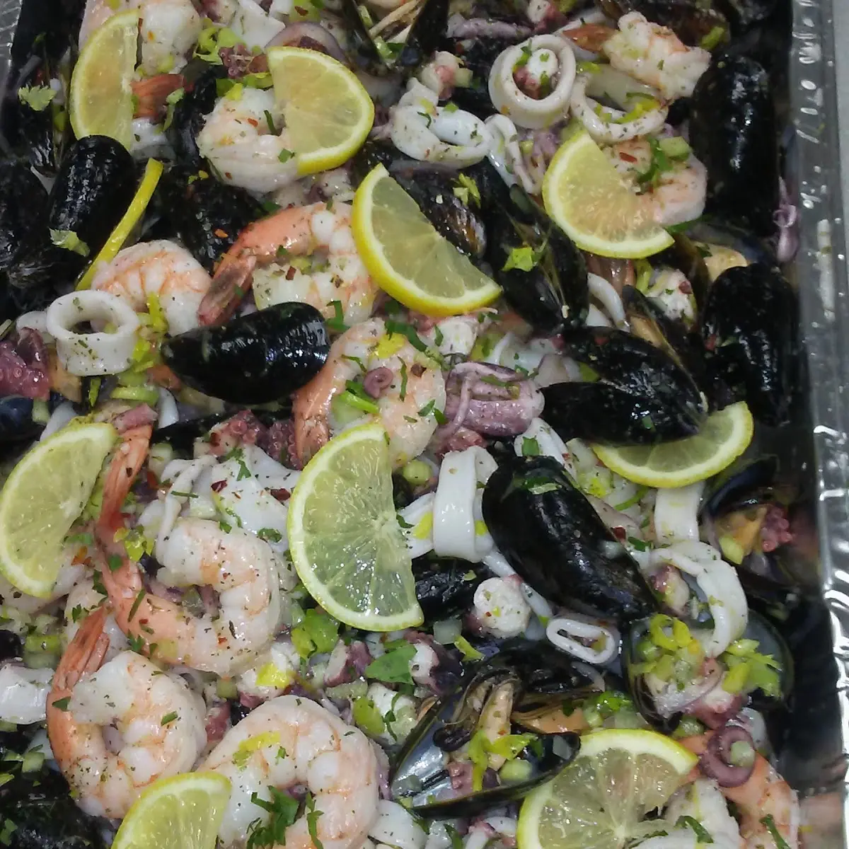 Seafood Salad Italiana