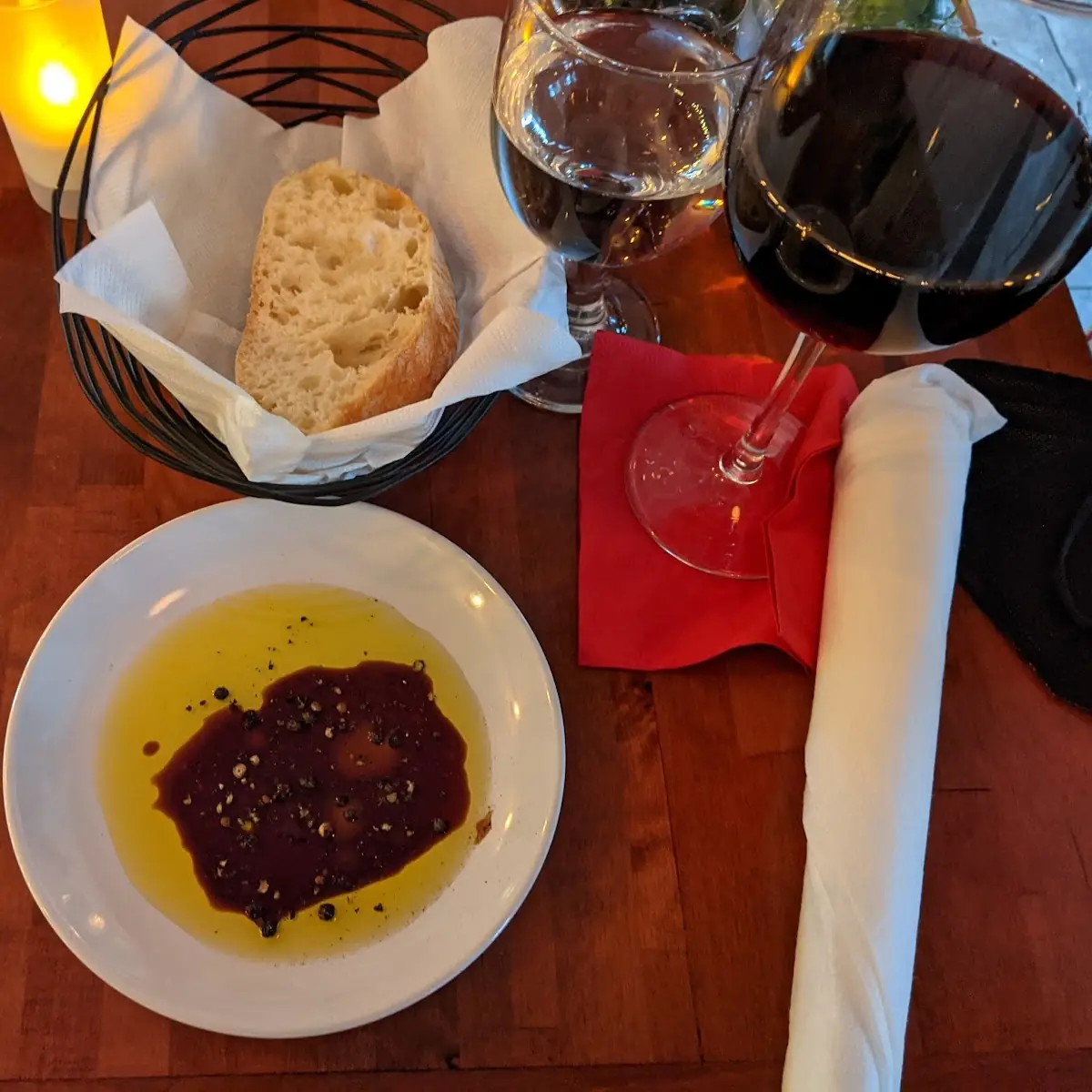 Bread and Dipping Sauce